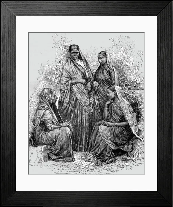 Framed Print : Christian Converts, Bombay; Notes on Bombay and the Malabar Coast, 1875. Creator: C. B. Low Framed Print : Christian Converts, Bombay; Notes on Bombay and the Malabar Coast, 1875. Creator: C. B. Low