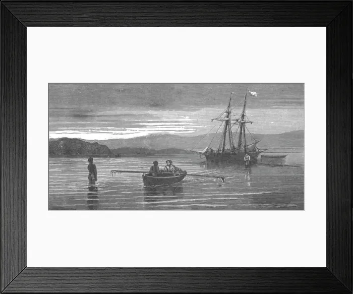 Framed Print : Bay of St. Vincent, New Caledonia; Some Account of New Caledonia, 1875. Creator: Unknown