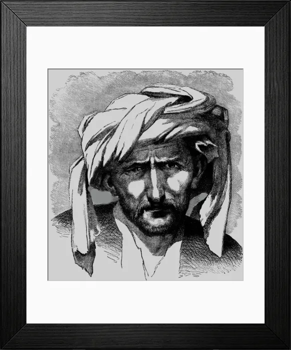 Framed Print : Kutcho-Vlak Driver; Notes on Albania, 1875. Creator: Frederick A. Lyons Framed Print : Kutcho-Vlak Driver; Notes on Albania, 1875. Creator: Frederick A. Lyons