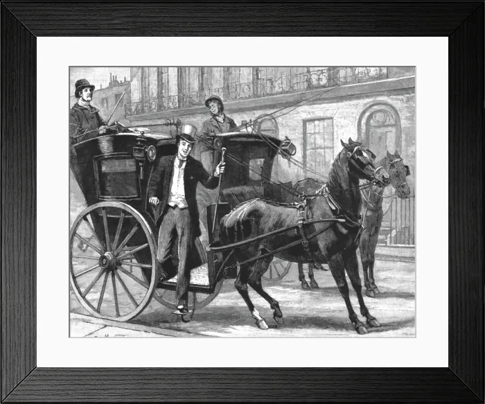 Framed Print : Madame Leroux';By Francis Eleanor Trollope;'Now, then, are these young ladies ready?, 1890. Creator: Percy Macquoid Framed Print : Madame Leroux';By Francis Eleanor Trollope;'Now, then, are these young ladies ready?, 1890. Creator: Percy Macquoid