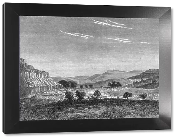 View near Fort Dauphin; Recent Explorations in Madagascar, 1875. Creator: Alfred Grandidier