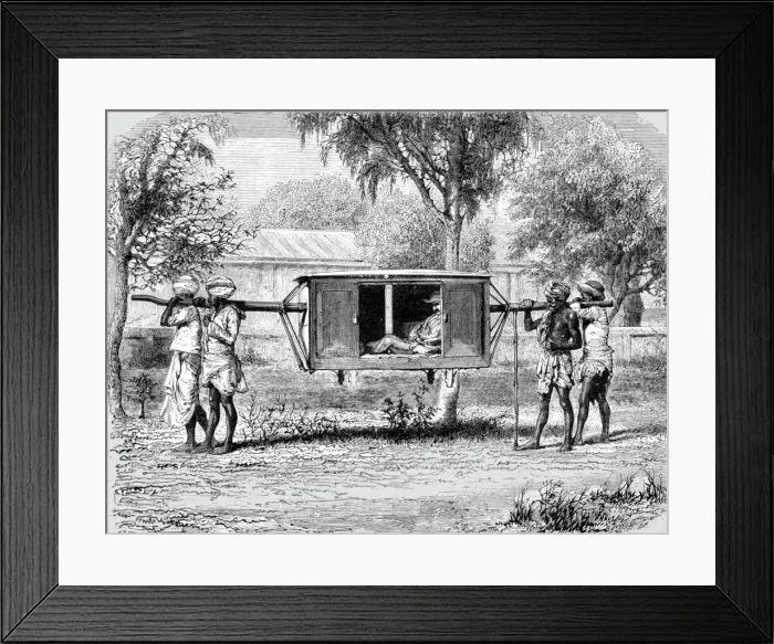 Framed Print : Travelling in India; A Naturalists Ramble in the Sub-Himalaya, 1875. Creator: Charles Horne Framed Print : Travelling in India; A Naturalists Ramble in the Sub-Himalaya, 1875. Creator: Charles Horne