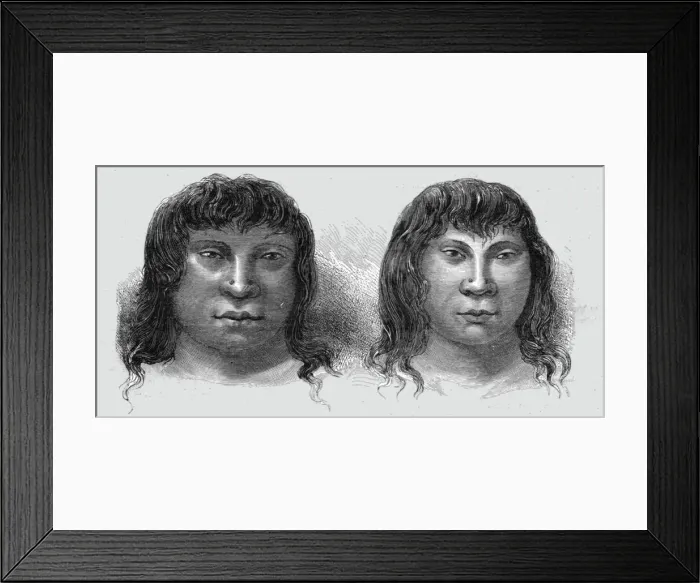 Framed Print : Zummate Indians; A Trip up the Trombetas, 1875. Creator: Unknown Framed Print : Zummate Indians; A Trip up the Trombetas, 1875. Creator: Unknown