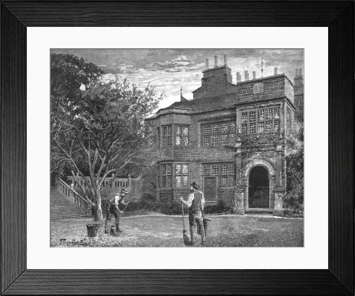 Framed Print : Madame Leroux; By Francis Eleanor Trollope; Enderby Court, 1890. Creator: Percy Macquoid Framed Print : Madame Leroux; By Francis Eleanor Trollope; Enderby Court, 1890. Creator: Percy Macquoid