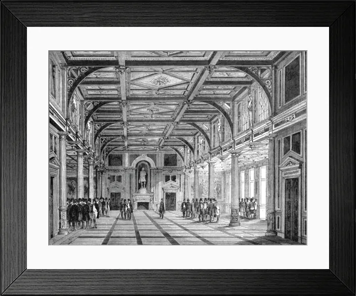 Framed Print : The Exchange, Copenhagen; From Stockholm to Copenhagen, 1875. Creator: Unknown Framed Print : The Exchange, Copenhagen; From Stockholm to Copenhagen, 1875. Creator: Unknown