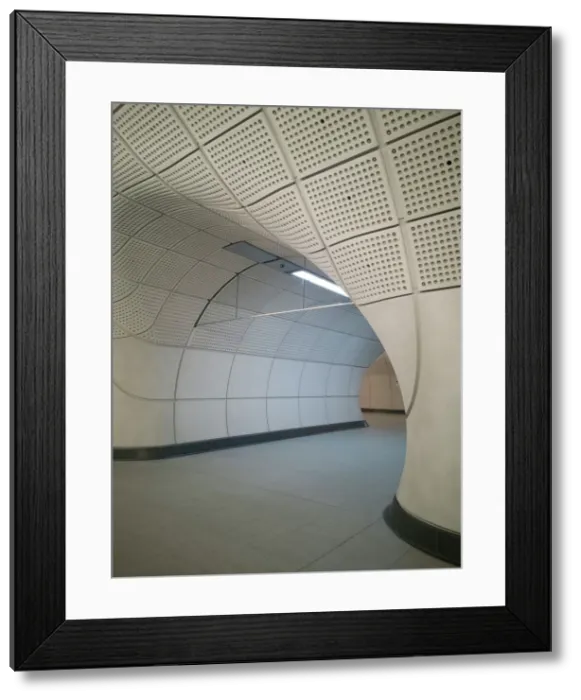 Framed Print : Elizabeth Line, Liverpool St, London, UK, May 2022. Creator: Ethel Davies Framed Print : Elizabeth Line, Liverpool St, London, UK, May 2022. Creator: Ethel Davies