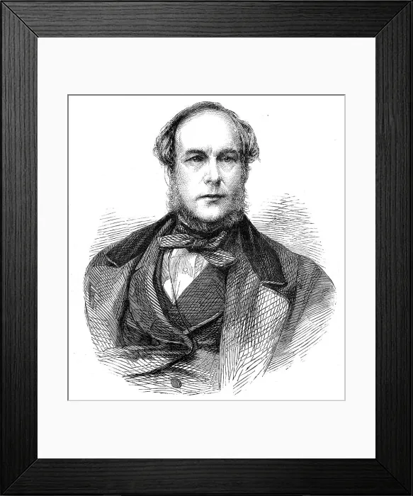 Framed Print : Movers and Seconders of the addresses in both Houses of Parliament in answer to the Queen's... 1862 Creator: Unknown Framed Print : Movers and Seconders of the addresses in both Houses of Parliament in answer to the Queen's... 1862 Creator: Unknown