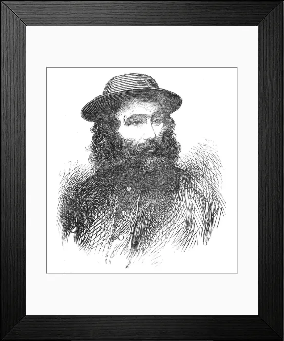 Framed Print : The Fatal Accident at New Hartley Colliery: Mr. Robert Turnbull, Pitmen's Deputy, 1862. Creator: Unknown Framed Print : The Fatal Accident at New Hartley Colliery: Mr. Robert Turnbull, Pitmen's Deputy, 1862. Creator: Unknown