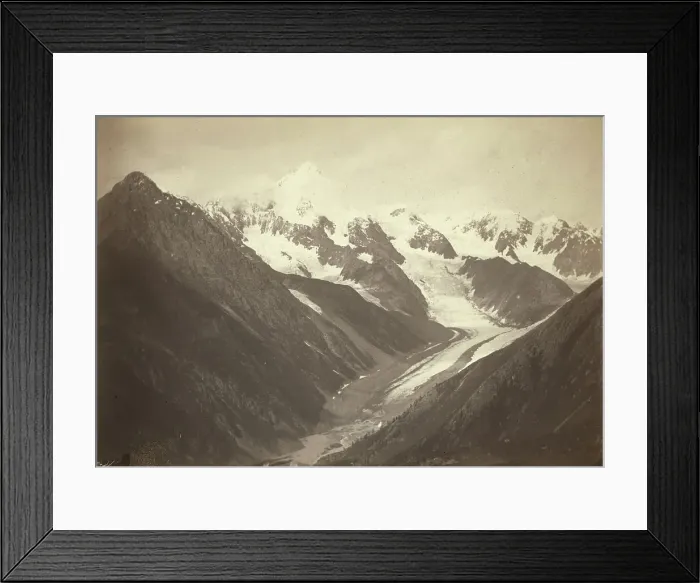 Framed Print : Kartoumski Alps from the crest of the White Berel Mts, 1885. Creator: Unknown Framed Print : Kartoumski Alps from the crest of the White Berel Mts, 1885. Creator: Unknown