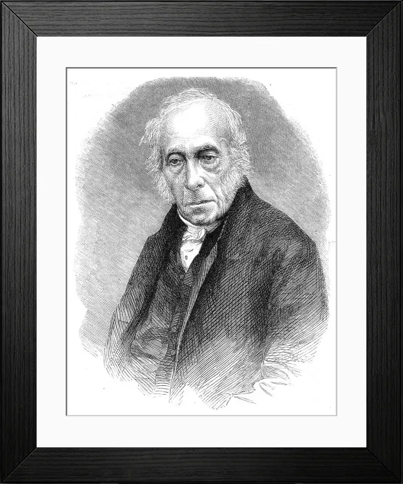 Framed Print : The late Rev. Thomas Hartwell Horne, 1862. Creator: Unknown Framed Print : The late Rev. Thomas Hartwell Horne, 1862. Creator: Unknown