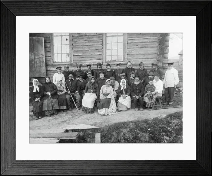 Framed Print : Political prisoners, 1890. Creator: Unknown Framed Print : Political prisoners, 1890. Creator: Unknown