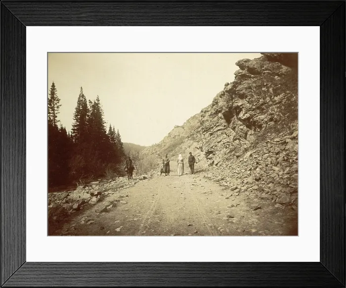 Framed Print : Road From Beloretsk to Kliuchi, 1909. Creator: Nikolai Georgievich Katanaev Framed Print : Road From Beloretsk to Kliuchi, 1909. Creator: Nikolai Georgievich Katanaev