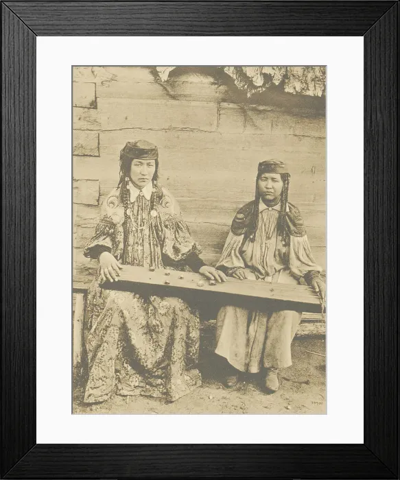 Framed Print : Tubinki and chatygan (musical instrument), 1904-1917. Creator: Unknown. Tubinki and chatygan (musical instrument), 1904-1917. Creator: Unknown Framed Print : Tubinki and chatygan (musical instrument), 1904-1917. Creator: Unknown. Tubinki and chatygan (musical instrument), 1904-1917. Creator: Unknown