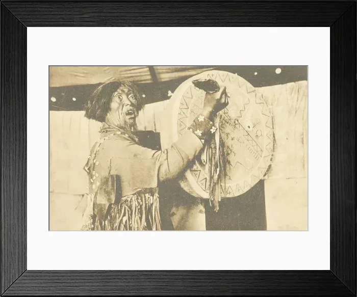 Framed Print : Shaman. Kachynets, 1904-1917. Creator: Unknown Framed Print : Shaman. Kachynets, 1904-1917. Creator: Unknown