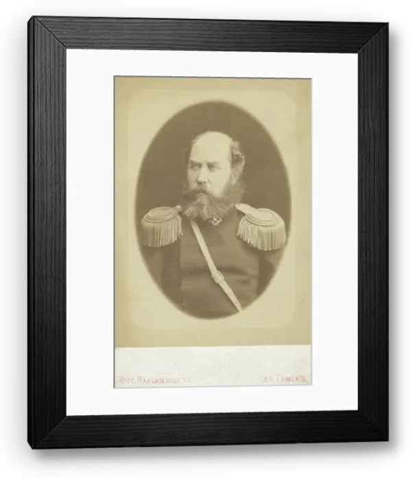 Framed Print : Aleksandr Yagodkin, half-length portrait, facing slightly left, between 1880 and 1886. Creator: Unknown Framed Print : Aleksandr Yagodkin, half-length portrait, facing slightly left, between 1880 and 1886. Creator: Unknown