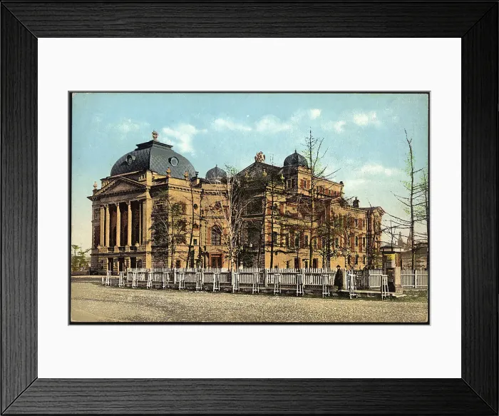 Framed Print : Irkutsk: City Theater, 1904-1914. Creator: Unknown Framed Print : Irkutsk: City Theater, 1904-1914. Creator: Unknown