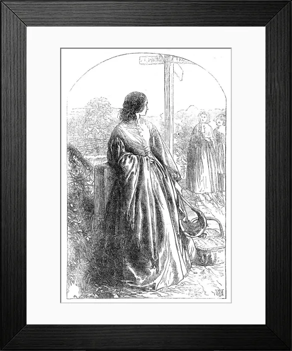 Framed Print : Through Life and For Life': the Basket of Mushrooms, 1862. Creator: Unknown. Through Life and For Life': the Basket of Mushrooms, 1862. Creator: Unknown Framed Print : Through Life and For Life': the Basket of Mushrooms, 1862. Creator: Unknown. Through Life and For Life': the Basket of Mushrooms, 1862. Creator: Unknown