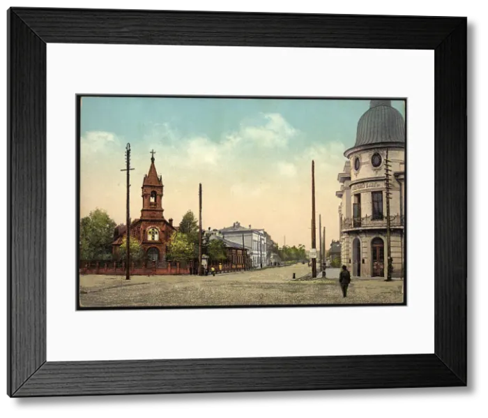 Framed Print : Irkutsk German church, 1904-1914. Creator: Unknown Framed Print : Irkutsk German church, 1904-1914. Creator: Unknown