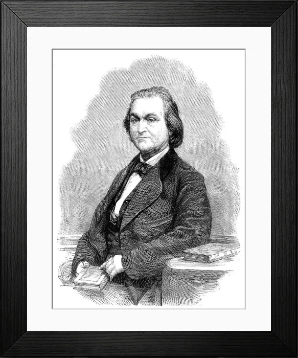 Framed Print : Mr. Yancey, one of the commissioners from the Confederate States of America... 1862. Creator: Unknown Framed Print : Mr. Yancey, one of the commissioners from the Confederate States of America... 1862. Creator: Unknown
