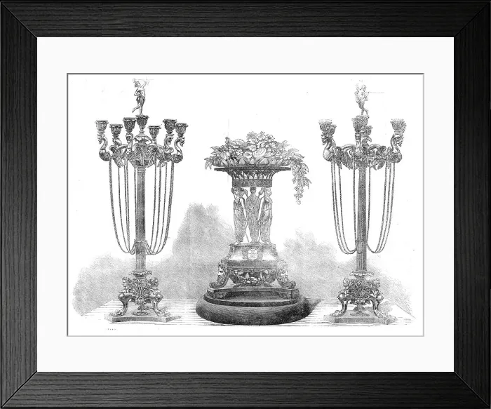 Framed Print : Testimonials presented to the Right Hon. Thomas Milner Gibson, M.P. by the Association... 1862. Creator: Unknown Framed Print : Testimonials presented to the Right Hon. Thomas Milner Gibson, M.P. by the Association... 1862. Creator: Unknown