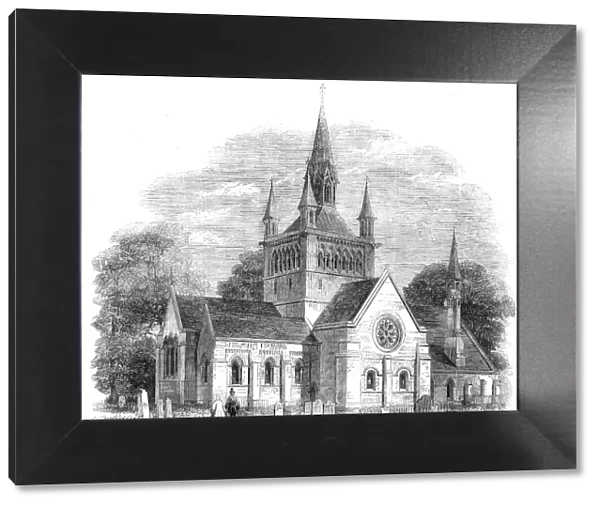 Whippingham Church, near Osborne, Isle of Wight, 1862. Creator: Unknown