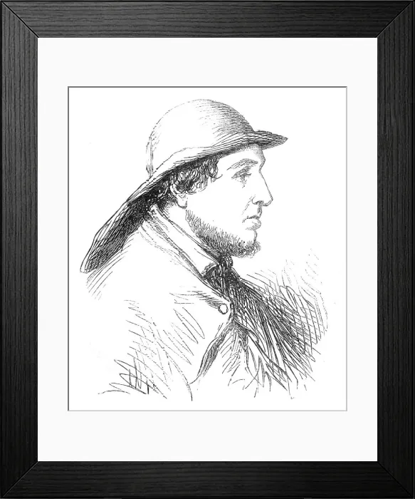 Framed Print : The Fatal Accident at New Hartley Colliery: Mr. David Wilkinson, Master Sinker, 1862. Creator: Unknown Framed Print : The Fatal Accident at New Hartley Colliery: Mr. David Wilkinson, Master Sinker, 1862. Creator: Unknown
