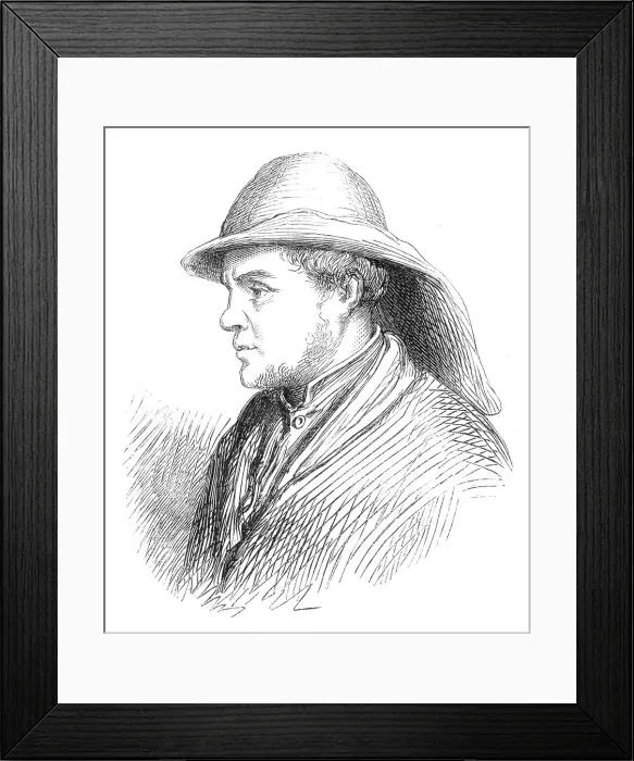 Framed Print : The Fatal Accident at New Hartley Colliery: Mr. Emerson, Master Sinker, 1862. Creator: Unknown Framed Print : The Fatal Accident at New Hartley Colliery: Mr. Emerson, Master Sinker, 1862. Creator: Unknown