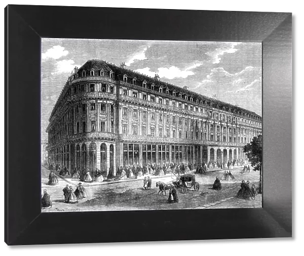 The Hotel de la Paix, Paris, 1862. Creator: Unknown