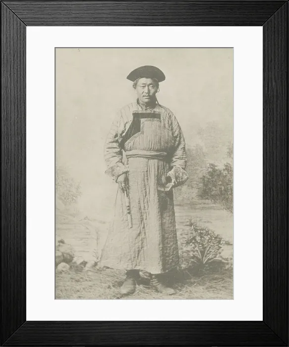 Framed Print : Tungus Man, 1904-1917. Creator: Unknown Framed Print : Tungus Man, 1904-1917. Creator: Unknown