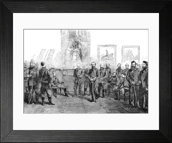 Framed Print : The South Middlesex Volunteers, 1862. Creator: W Thomas Framed Print : The South Middlesex Volunteers, 1862. Creator: W Thomas