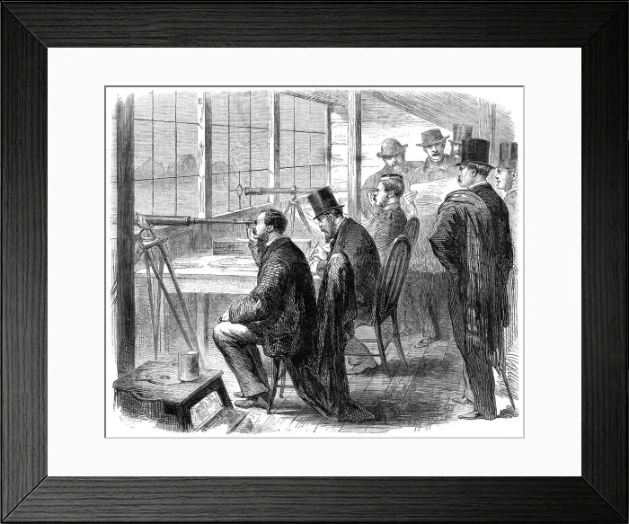 Framed Print : Official trial of small-bore rifles on Plumstead Marshes: the Council of the National Rifle... 1862 Creator: Unknown Framed Print : Official trial of small-bore rifles on Plumstead Marshes: the Council of the National Rifle... 1862 Creator: Unknown