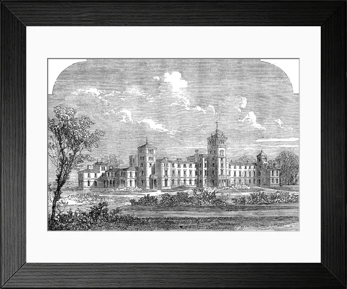 Framed Print : The Asylum for Fatherless Children at Reedham, 1862. Creator: Unknown