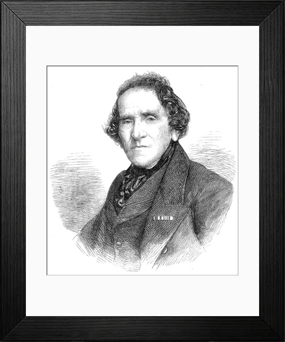 Framed Print : Giacomo Meyerbeer, 1862. Creator: Unknown Framed Print : Giacomo Meyerbeer, 1862. Creator: Unknown