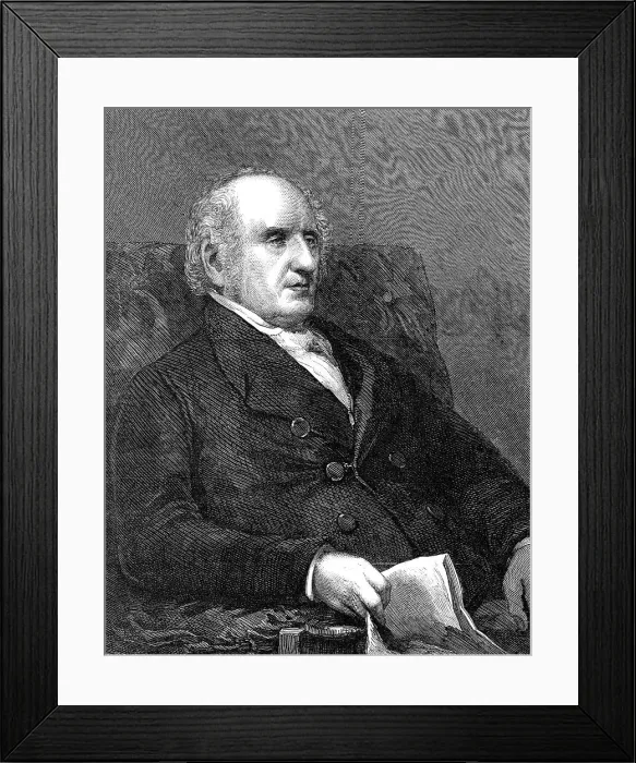 Framed Print : The late Professor Barlow, F.R.S. 1862. Creator: Unknown Framed Print : The late Professor Barlow, F.R.S. 1862. Creator: Unknown