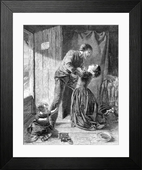 Framed Print : The Return of the Lost Sailor, by T. Roberts, in the Exhibition of the Society of... 1862. Creator: W Thomas. The Return of the Lost Sailor, by T. Roberts, in the Exhibition of the Society of... 1862. Creator: W Thomas Framed Print : The Return of the Lost Sailor, by T. Roberts, in the Exhibition of the Society of... 1862. Creator: W Thomas. The Return of the Lost Sailor, by T. Roberts, in the Exhibition of the Society of... 1862. Creator: W Thomas
