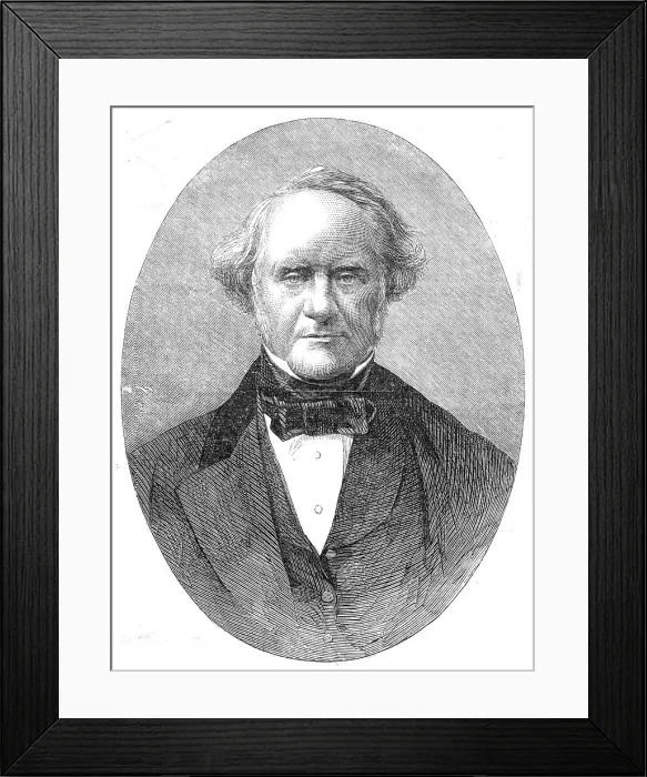Framed Print : Mr. George Peabody, 1862. Creator: Unknown Framed Print : Mr. George Peabody, 1862. Creator: Unknown