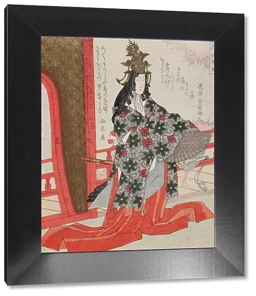 The Dancer Hotoke Gozen, 1820s. Creator: Gakutei