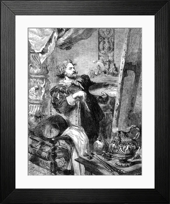 Framed Print : Peter Paul Rubens, by J. Gilbert, in the Exhibition of the Society of Painters in Water... 1862. Creator: W Thomas. Peter Paul Rubens, by J. Gilbert, in the Exhibition of the Society of Painters in Water... 1862. Creator: W Thomas Framed Print : Peter Paul Rubens, by J. Gilbert, in the Exhibition of the Society of Painters in Water... 1862. Creator: W Thomas. Peter Paul Rubens, by J. Gilbert, in the Exhibition of the Society of Painters in Water... 1862. Creator: W Thomas