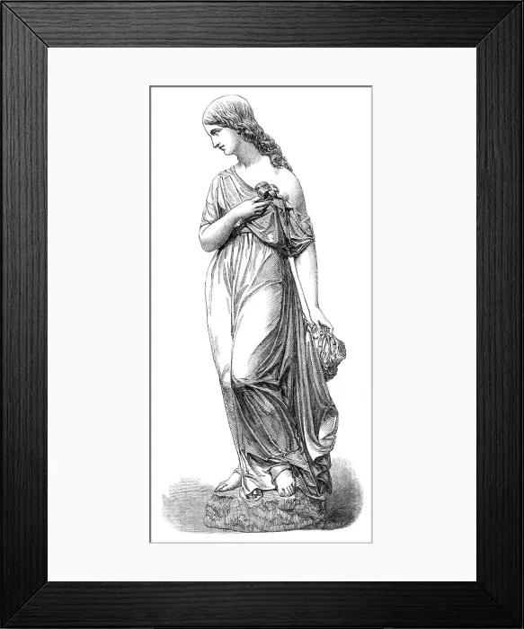 Framed Print : The International Exhibition: marble statue - Purity by Matthew Noble, 1862. Creator: Mason Jackson. The International Exhibition: marble statue - Purity by Matthew Noble, 1862. Creator: Mason Jackson Framed Print : The International Exhibition: marble statue - Purity by Matthew Noble, 1862. Creator: Mason Jackson. The International Exhibition: marble statue - Purity by Matthew Noble, 1862. Creator: Mason Jackson
