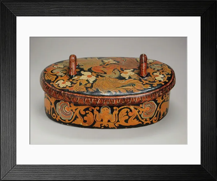 Framed Print : Covered Bowl, c1830. Creator: Unknown Framed Print : Covered Bowl, c1830. Creator: Unknown