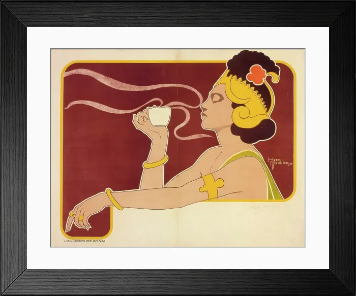Framed Print : Rajah, 1897. Creator: Henri Meunier Framed Print : Rajah, 1897. Creator: Henri Meunier