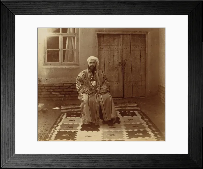 Framed Print : Elder, Samarkand, between 1905 and 1915. Creator: Sergey Mikhaylovich Prokudin-Gorsky Framed Print : Elder, Samarkand, between 1905 and 1915. Creator: Sergey Mikhaylovich Prokudin-Gorsky