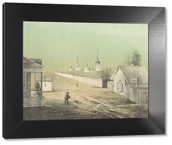 Convent Near Tomsk, 1871. Creators: M Kolosov, J Rogulin