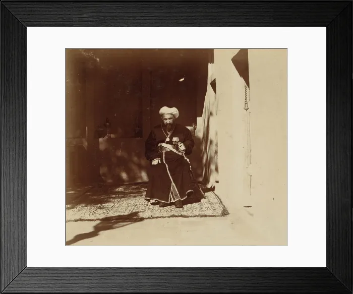 Framed Print : Elder, Samarkand, between 1905 and 1915. Creator: Sergey Mikhaylovich Prokudin-Gorsky Framed Print : Elder, Samarkand, between 1905 and 1915. Creator: Sergey Mikhaylovich Prokudin-Gorsky