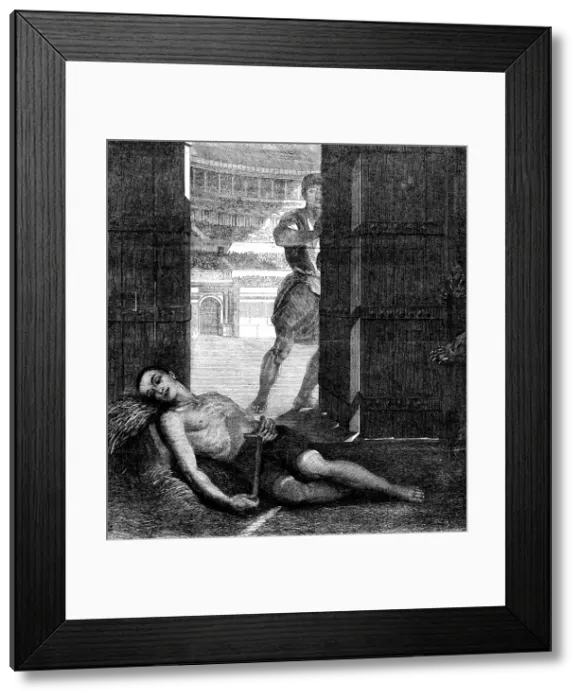 Framed Print : The International Exhibition - A Martyr in the Reign of Diocletian, by E. Slingeneyer, 1862. Creator: W Thomas. The International Exhibition - A Martyr in the Reign of Diocletian, by E. Slingeneyer, 1862. Creator: W Thomas Framed Print : The International Exhibition - A Martyr in the Reign of Diocletian, by E. Slingeneyer, 1862. Creator: W Thomas. The International Exhibition - A Martyr in the Reign of Diocletian, by E. Slingeneyer, 1862. Creator: W Thomas