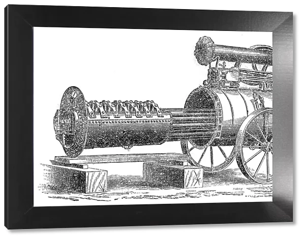 The International Exhibition: Ransome and Sims ten-horse power engine, 1862. Creator: Unknown
