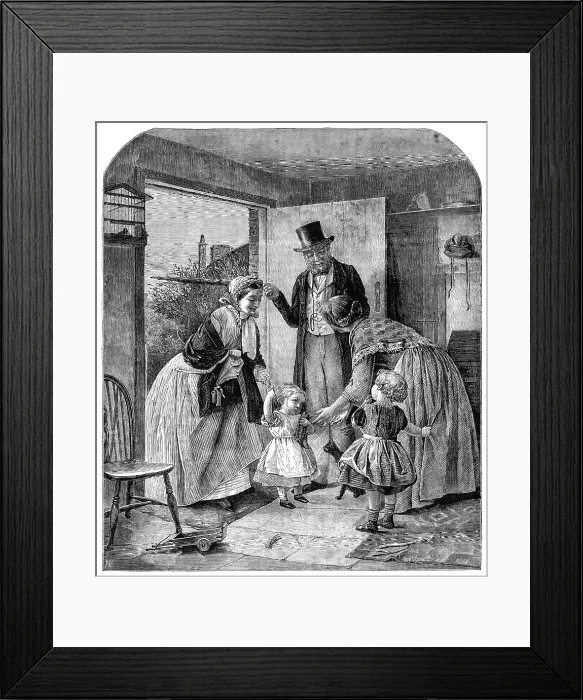 Framed Print : Restored, by J. Clark, 1862. Creator: Unknown. Restored, by J. Clark, 1862. Creator: Unknown Framed Print : Restored, by J. Clark, 1862. Creator: Unknown. Restored, by J. Clark, 1862. Creator: Unknown