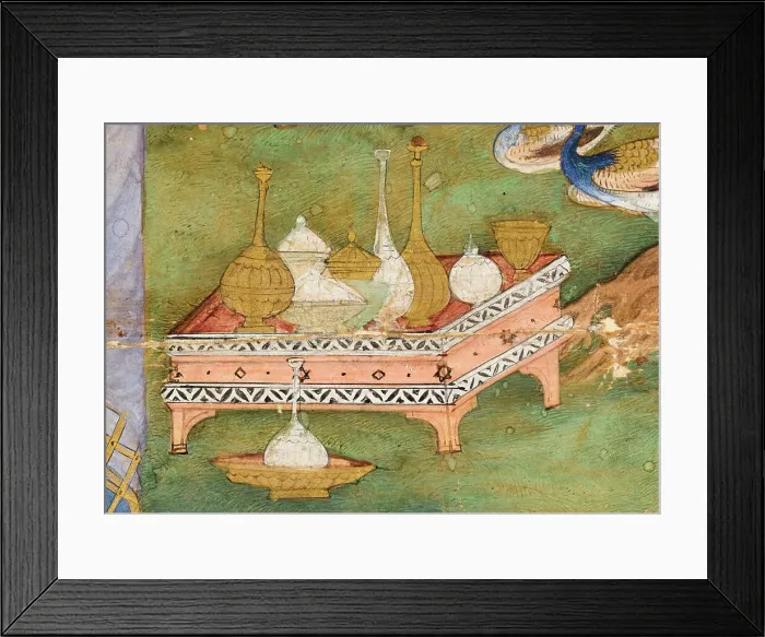 Framed Print : Alanquva and Her Three Sons, Folio from a Chingiznama (image 2 of 2), 1596. Creator: Unknown Framed Print : Alanquva and Her Three Sons, Folio from a Chingiznama (image 2 of 2), 1596. Creator: Unknown