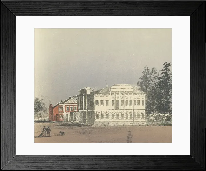 Framed Print : House of VI Astashev, 1871. Creators: M Kolosov, J Rogulin Framed Print : House of VI Astashev, 1871. Creators: M Kolosov, J Rogulin