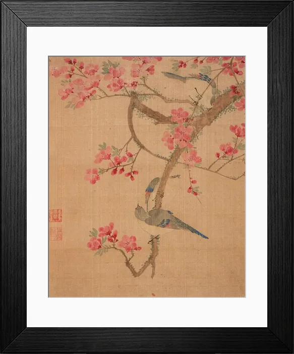 Framed Print : Flowers, Birds and Fish (Album of 13 leaves) (image 7 of 10), 1690. Creator: Ma Yuanyu Framed Print : Flowers, Birds and Fish (Album of 13 leaves) (image 7 of 10), 1690. Creator: Ma Yuanyu
